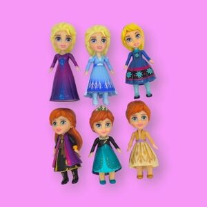 Disney Frozen Anna & Elsa Mini Toddler Dolls